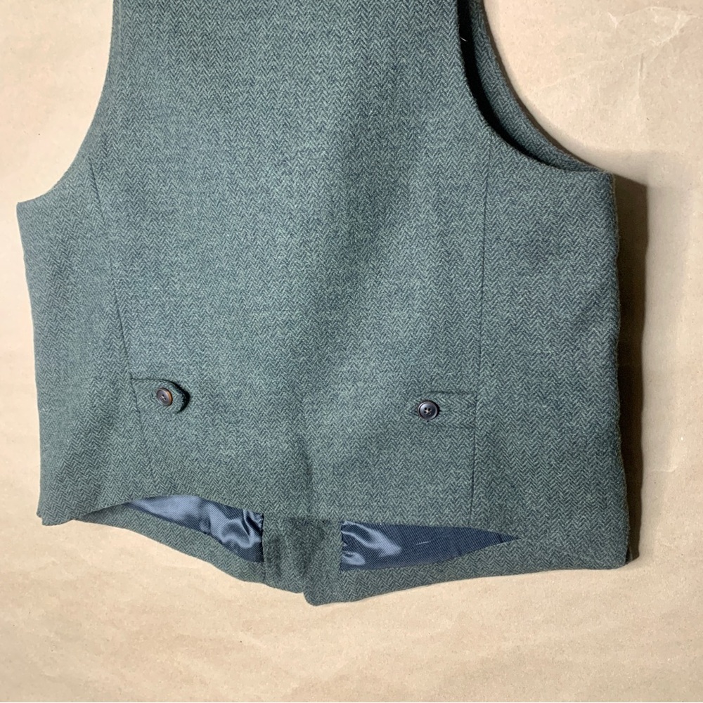 Zara Herringbone Suit Vest - Picture 13 of 14